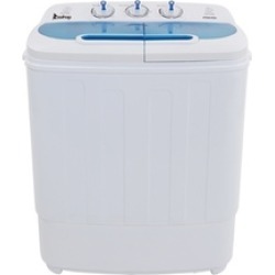 Mini Compact Twin Tube Washing Machine Masher Spin Cycle 13lbs Capacit