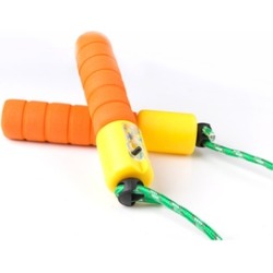Adjustable Jump Rope Soft Grip Handle W Digital Counter for kids Adult