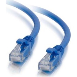C2G 00400 35Ft Cat5E Snagless Unshielded Ethernet Network Patch Cable - Blue