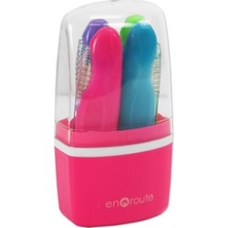 Compact Folding Toothbrush (4-Pack)