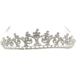 Carmeillia Rhinestone Tiara by Kate Marie