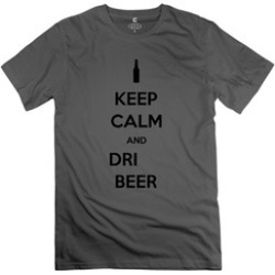 Ytaze Keep Calm And Drink Beer Deep Heather Adult Tee