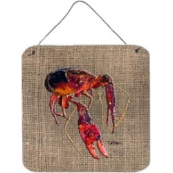 Carolines Treasures 8739DS66 Crawfish Aluminium Metal Wall Or Door