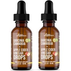 Apple Cider Vinegar with Garcinia Cambogia Drops (1- or 2-Pack)
