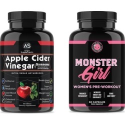 Angry Supplements Apple Cider Vinegar and Monster Girl (2-Pack)