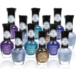 KleanColor Nail Polish 3D Addiction Glitter (6- or 12- Pack)