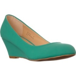 Riverberry Women's 'Elias' Round Toe Wedges, Seafoam
