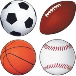 DDI 1906305 Sports Cutouts Case of 12