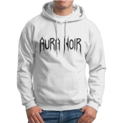 Goldfish Men's Classic Screw Neck Aura Noir Hooded Sweatshirt
