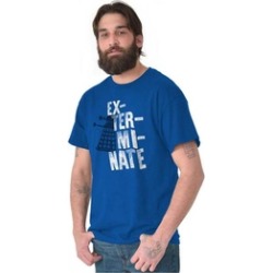 Funny Exterminate Dalek Doctor Geeky Tee T-Shirt