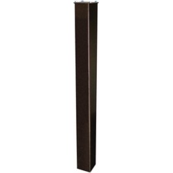 Mail Boss 7123 In-Ground 43 in. Steel Mail Box Post Bronze
