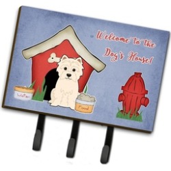 Carolines Treasures BB2796TH68 Dog House Collection Westie Leash or Key Holder