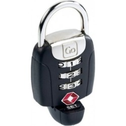 Go Travel 357 Twist N Set Lock - Black