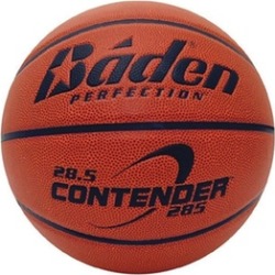 Baden B285W-04-F Contender Official Wide Channel Basketball Size 28.5 In. Natura