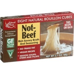 Not Beef Bouillon Cube ( 12 - 3.1 oz boxes )
