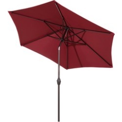 Abba Patio 9-Ft Market Outdoor Aluminum Table Patio Umbrella Abba Patio 9-Ft Market Outdoor Aluminum Table Patio Umbrella