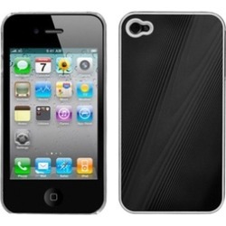 Insten Black Cosmo Back Case For iPhone 4 4S