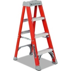 Louisville Ladder 443-FS1504 4' Fiberglass Advent Step Ladder