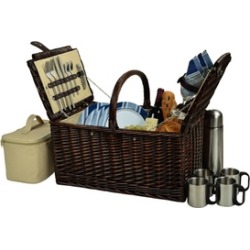Buckingham Basket for 4 w/Coffee