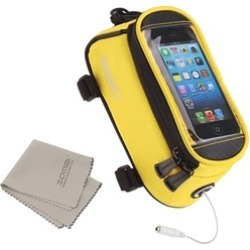 Handlebar Bicycle Mobile Phone Touch Screen Bag Frame Tube Bag