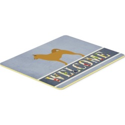 Carolines Treasures BB8343CMT Finnish Spitz Welcome Kitchen or Bath Mat - 20x30