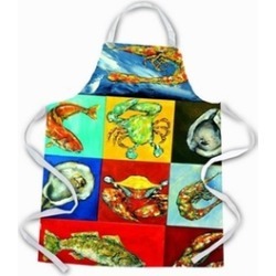 Carolines Treasures MW1250APRON Mixed Seafood Apron