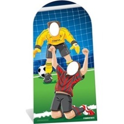 Star Cutouts SC708 Adult World Football Soccer Stand-in Cutout