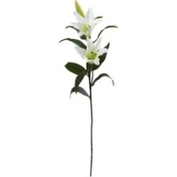 26.5" Elegant Bouquet Lily Artificial Flower (Set of 12)