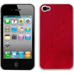 Insten Red Cosmo Back Case For iPhone 4 4S