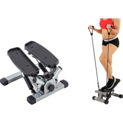 Cardio Twister Hydraulic Stepper 45 Adjustable with Resistance Bands