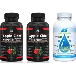 Angry Supplements Apple Cider Vinegar Supplement with 10-Day Cleanse (2-Pack)
