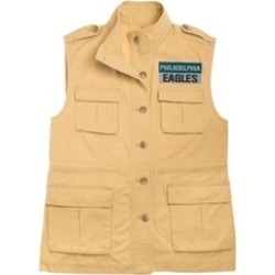 Little Earth 300668-EAGL-L NFL Womens Military Vest Philadelphia Eagles - Large