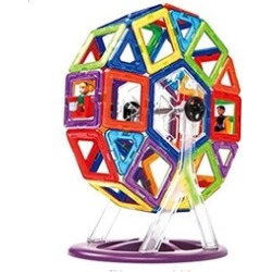 3D Magnetic Tiles Toys - 72 pcs Intelligent Magnetic Construction : image 3D Magnetic Tiles Toys - 72 pcs Intelligent Magnetic Construction