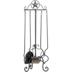 Wild West Fireplace Tool Set