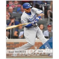 Manny Machado Los Angeles Dodgers NLDS 7th Inning Homerun Card #865