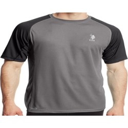 U.S. Polo Assn. Men's Core Cagemesh Color Block Top, Castle Rock, L