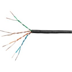 SlimRun Cat6 Ethernet Bulk Cable Internet Stranded UTP 28AWG 1000' Blk
