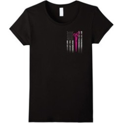 Two-Sided Hairdresser Flag Shirt With Pink Scissors