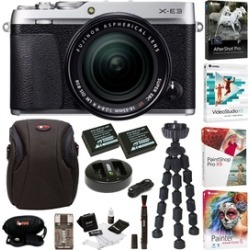 Fujifilm X-E3 Mirrorless Camera with 18-55mm Lens and Accessories Bundle