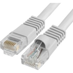 Cmple 818-N RJ45 Cat5 Cat5e Ethernet Lan Network Cable -75 ft, Gray