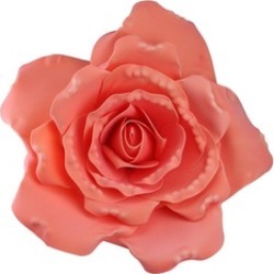 17.5" Pink Artificial Camellia Flower Hanging Springtime Wall D"cor