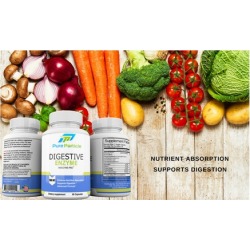 Best Digestive Enzymes, Natural Dietary Supplement Capsules 60 tablets
