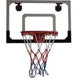 Kid Wall Mount Clear Basketball Backboard with Basketball & Pump