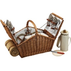 Huntsman Basket for 4 w/blanket -London