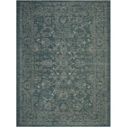 Safavieh Indoor/Outdoor CY8680 Area Rug, 8x11, Turquoise, CY8680-37221-8