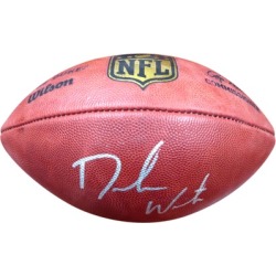 Autographed DeShaun Watson Houston Texans Football