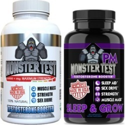 Monster Test and Monster PM 2 Bottle Combination Pack (180ct)
