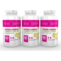 Lineaslim Garcinia Cambogia and Green Coffee Supplements (1- or 3-Pack)