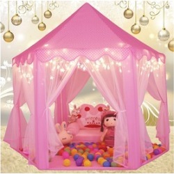 Princess Castle Play House Large Outdoor Kids Play Tent for Girls