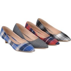 Journee Collection Womens Pointed Toe Kitten Heels